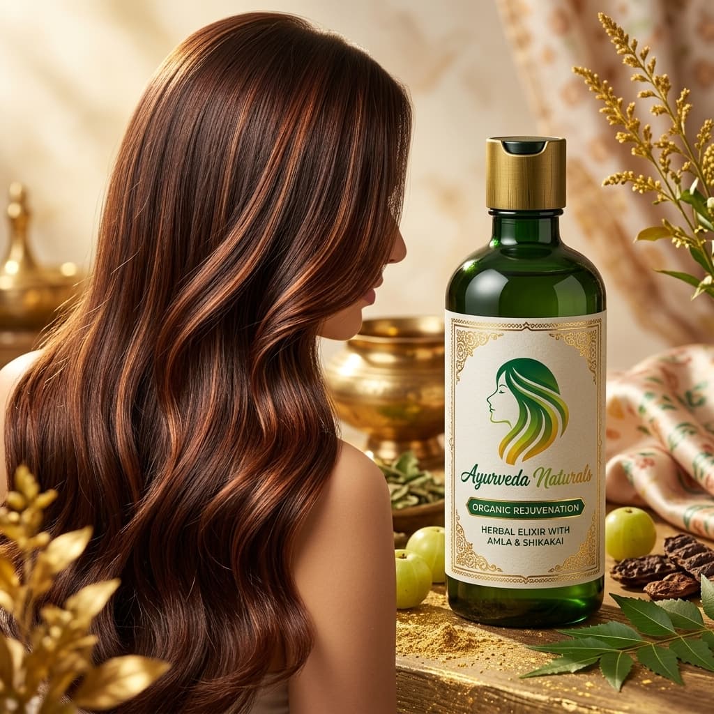 Ayurveda Naturals - Best Organic Shampoo Color Treated Hair Pakistan