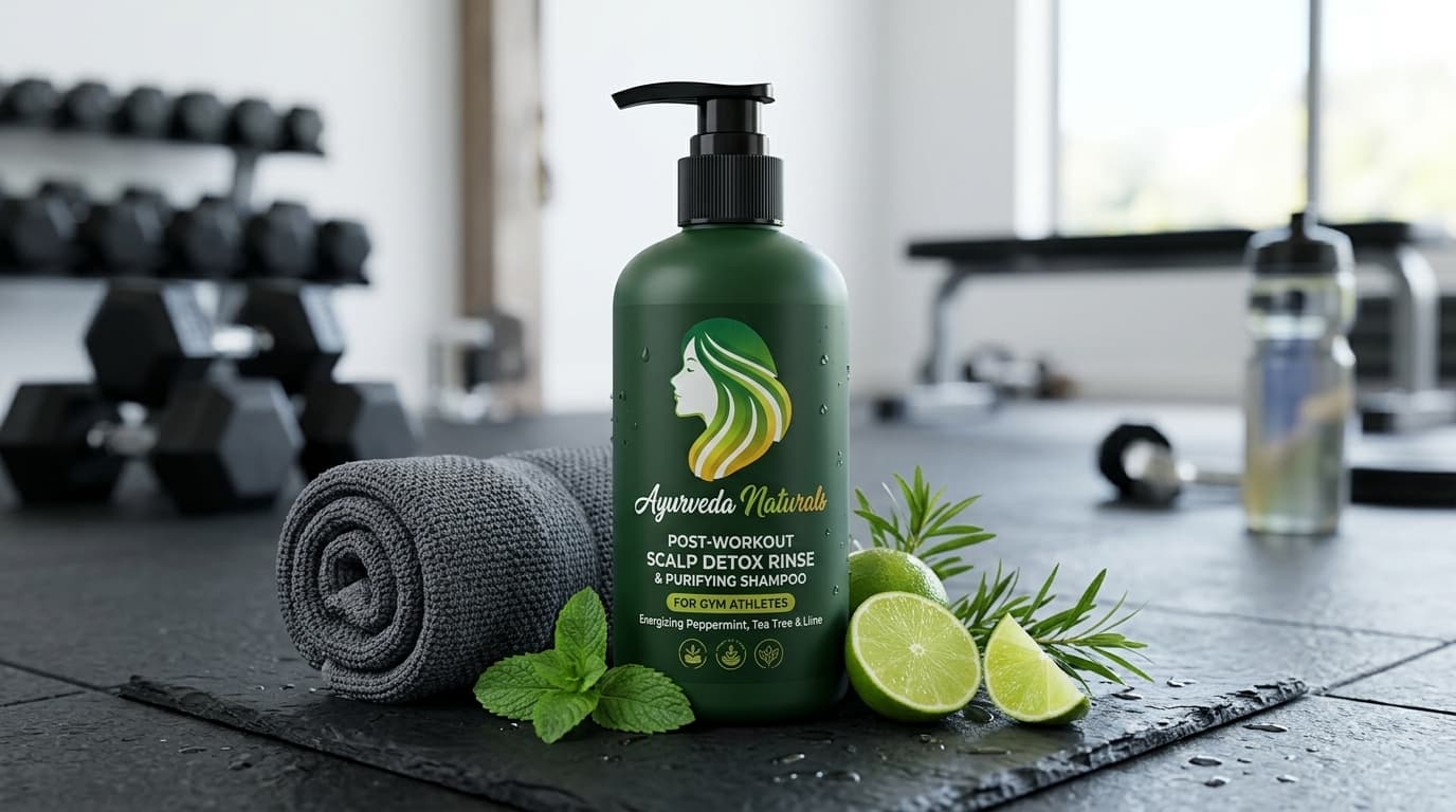 Ayurveda Naturals - Gym Workout & Sweat Hair Loss Prevention Routine: Scalp Detox Guide
