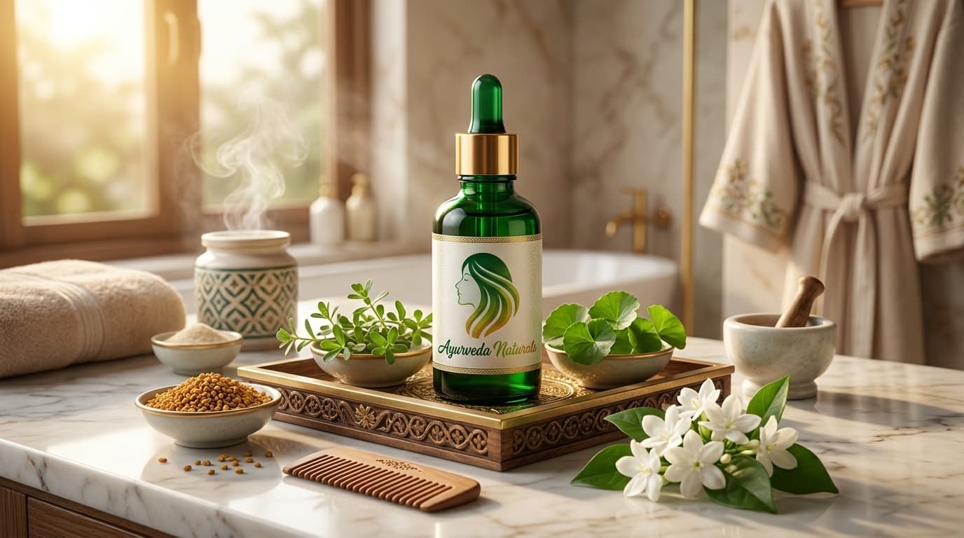 Ayurveda Naturals - Hair Care Routine in Your 30s to Prevent Early Hair Thinning