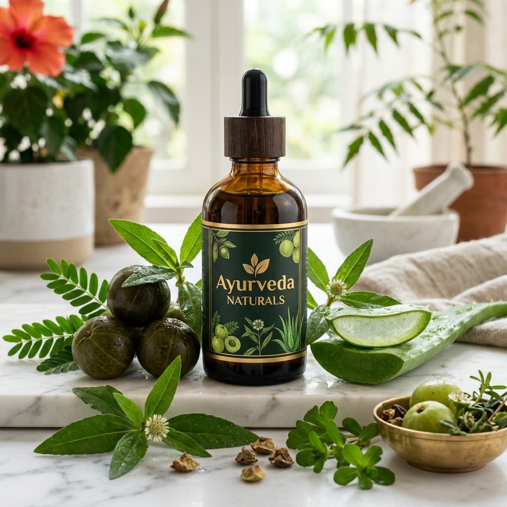 Ayurveda Naturals - Powerful Herbs For Faster Hair Growth In 1 Month