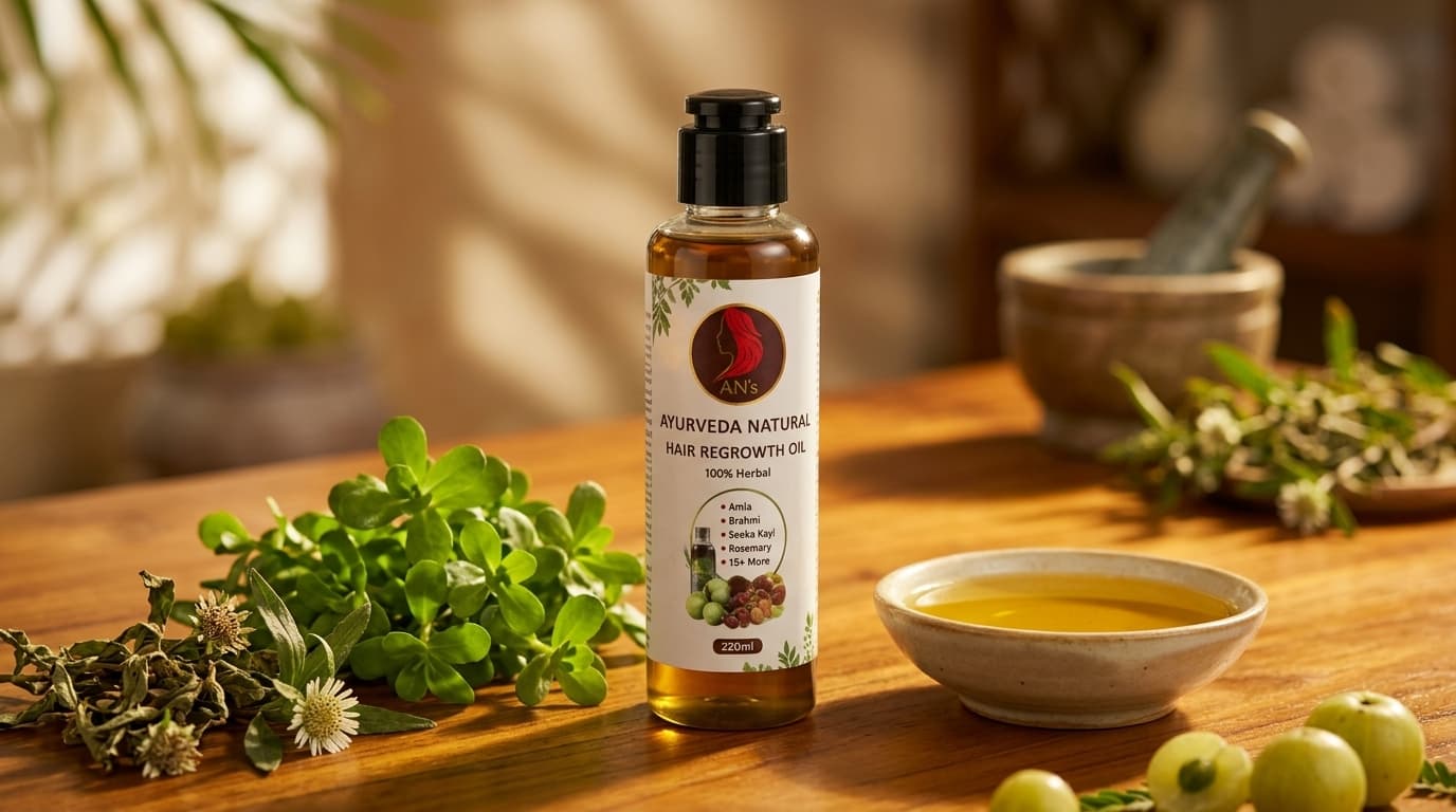 Ayurveda Naturals - Bhringraj vs Brahmi Oil: Differences for Scalp and Hair Care