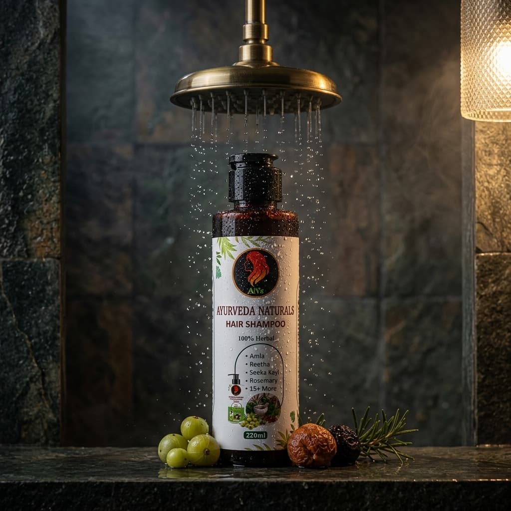 Ayurveda Naturals - Best Shampoo For Oily Scalp And Dry Ends