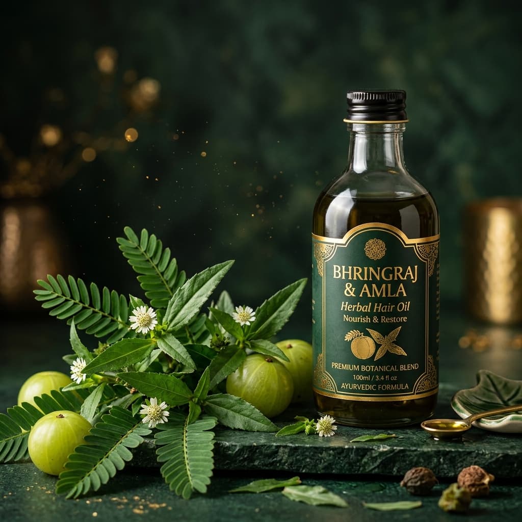 Ayurveda Naturals - Does Amla And Bhringraj Oil Regrow Lost Hair?