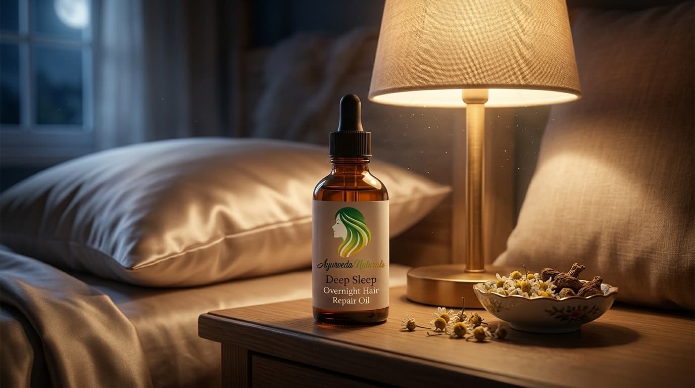 Ayurveda Naturals - How Poor Sleep Affects Hair Follicles & Density: Natural Fixes