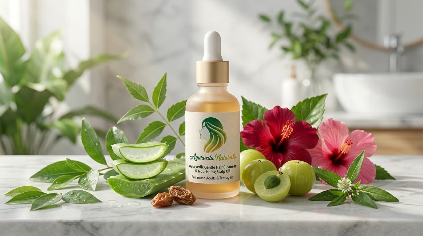 Ayurveda Naturals - How to Stop Teenage Hair Fall Naturally: Diet & Herbal Remedies