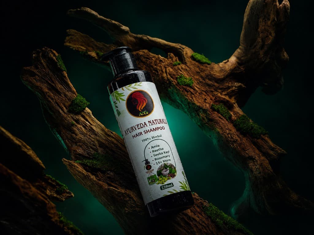 Ayurveda Naturals - Oily Scalp, Dry Ends: A Shampoo Routine for Pakistan