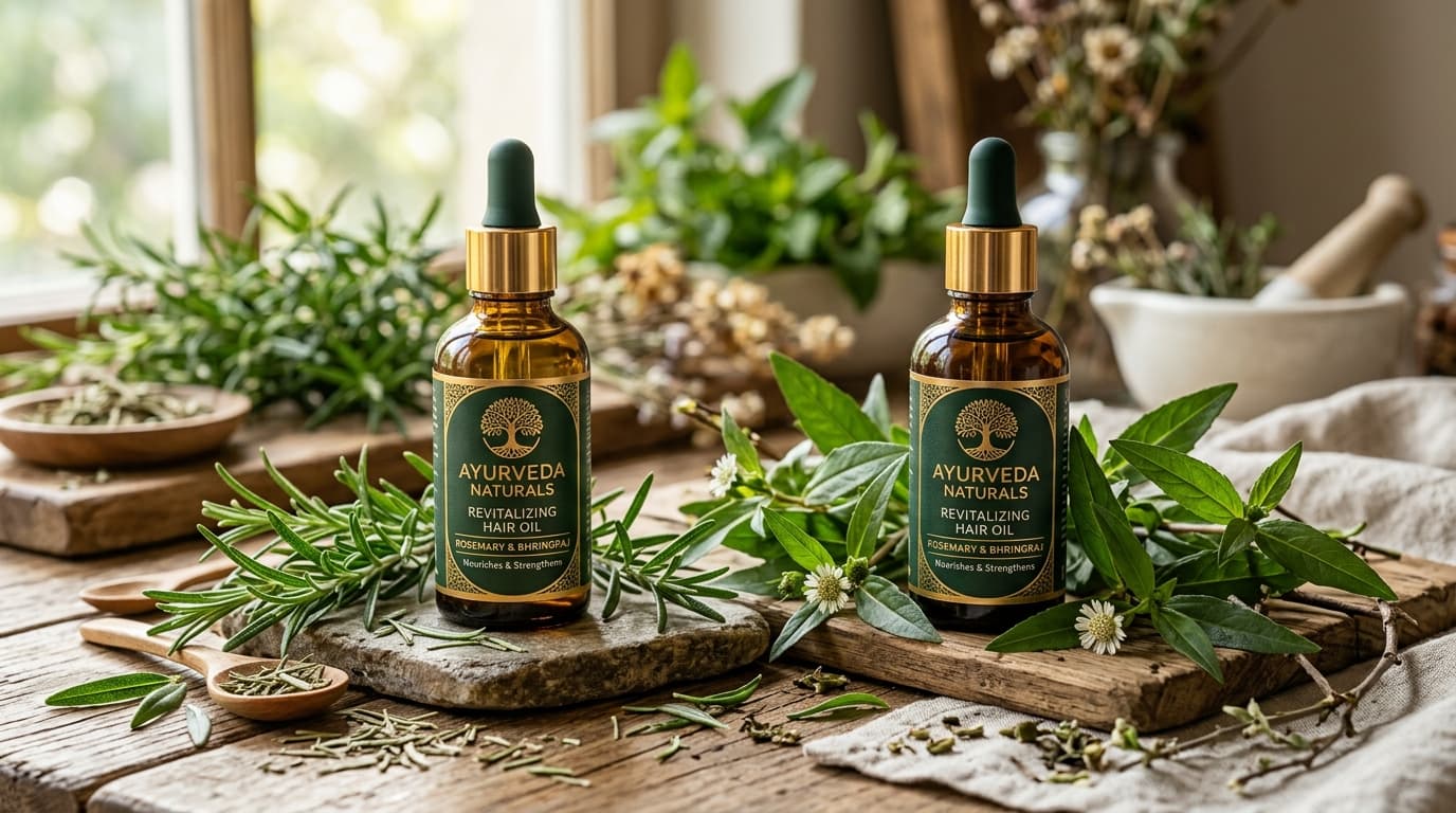Ayurveda Naturals - Rosemary Oil Vs Bhringraj Oil For Hair Growth