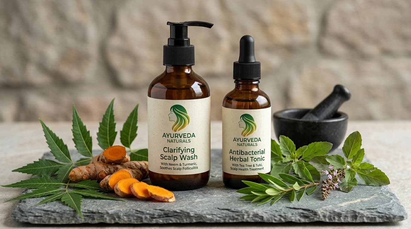 Ayurveda Naturals - Scalp Folliculitis Home Remedies: Herbal Washes & Scalp Soothing